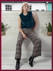 Edelweiss Faux Fur Gilet - Teal