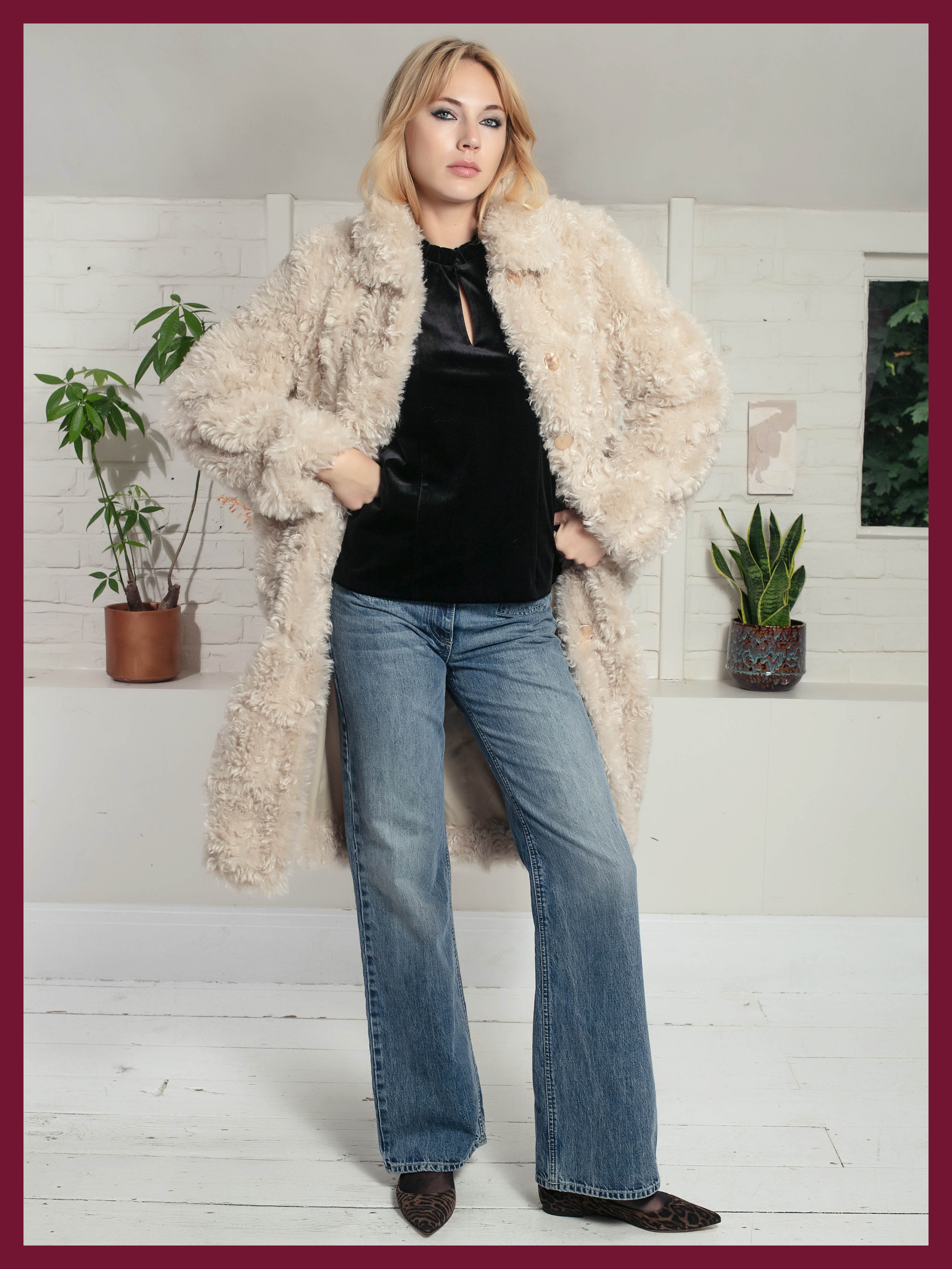 Rowena Shaggy Jacket