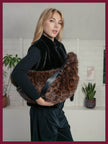 Sasha Slouch Bag In Chocolate Leo