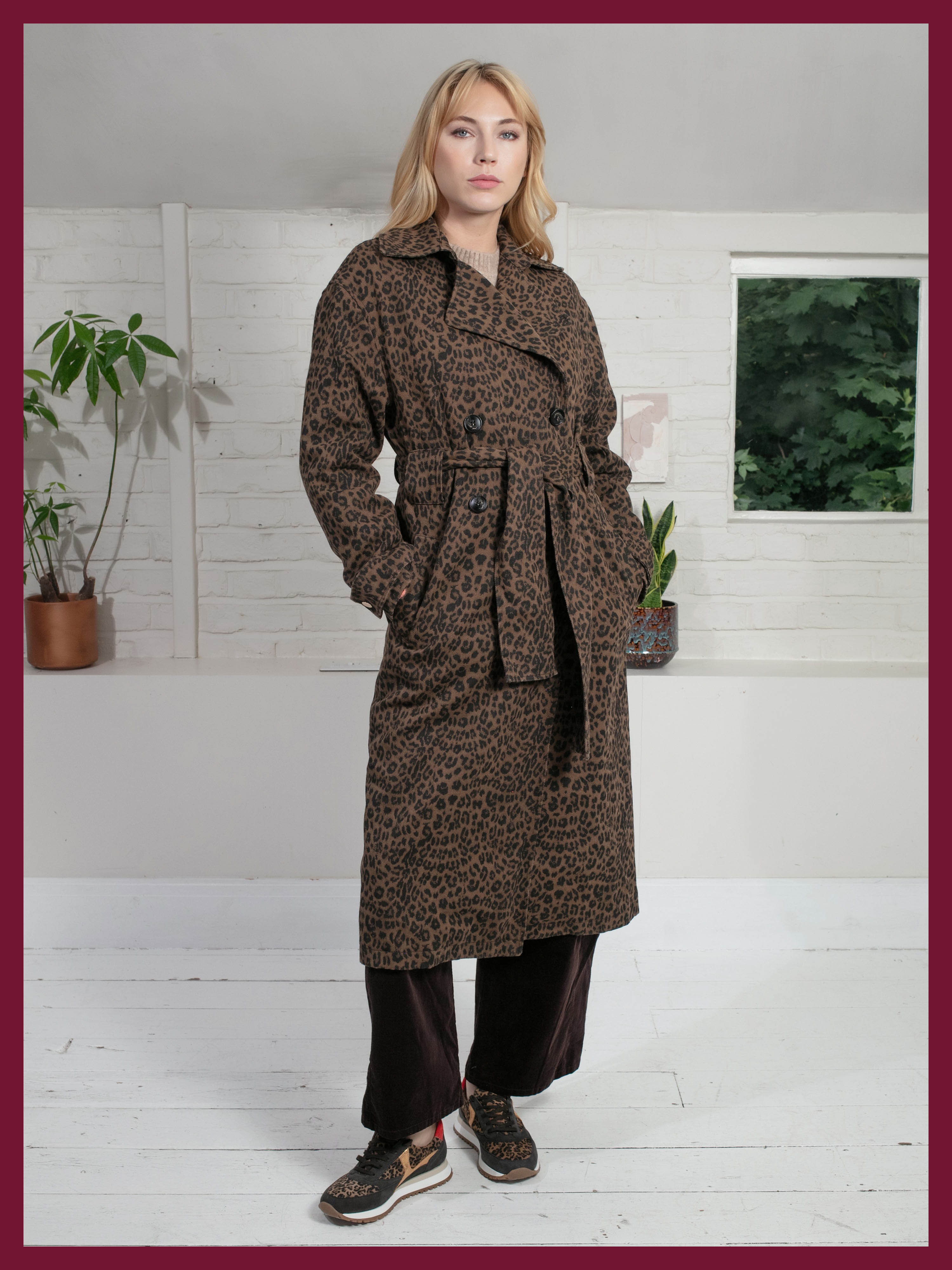 Stacy Mac in Chocolate Leopard