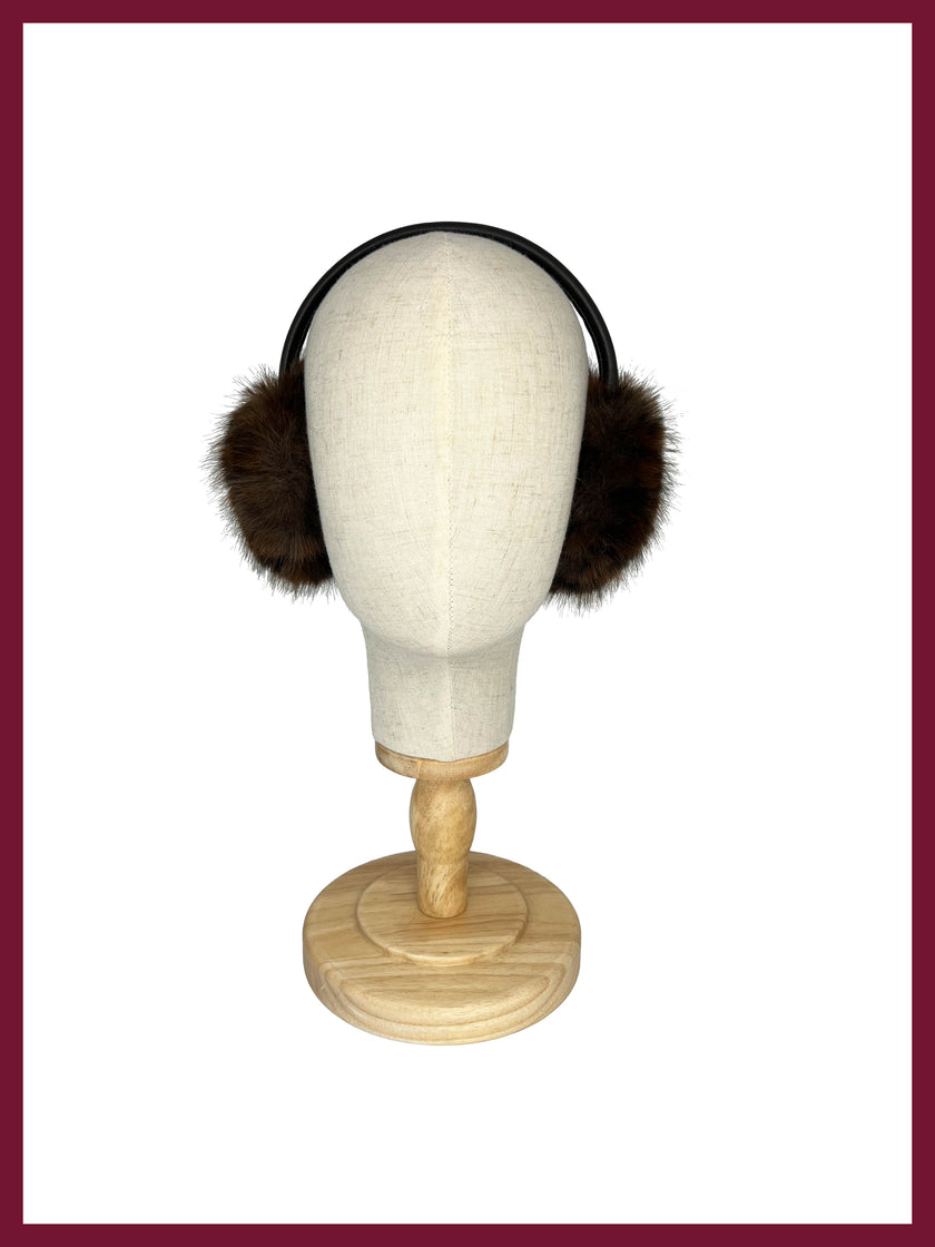 Estella Earmuff-Chocolate Leopard