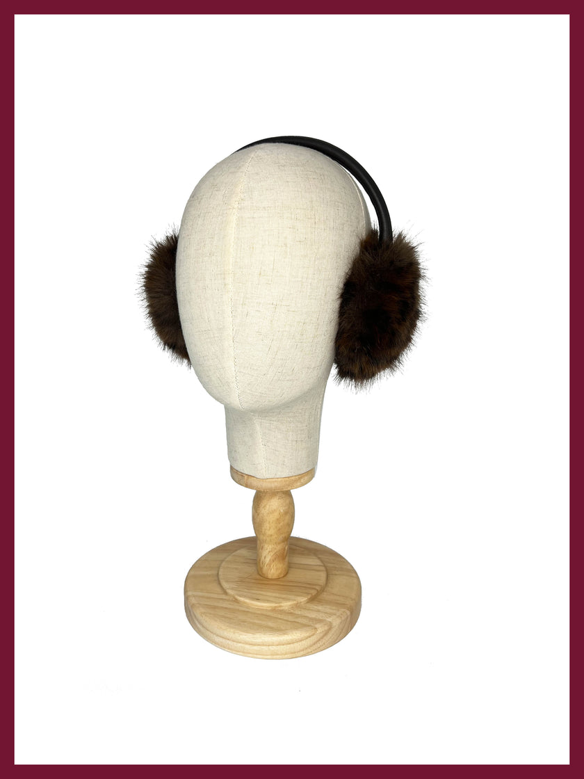 Estella Earmuff-Chocolate Leopard