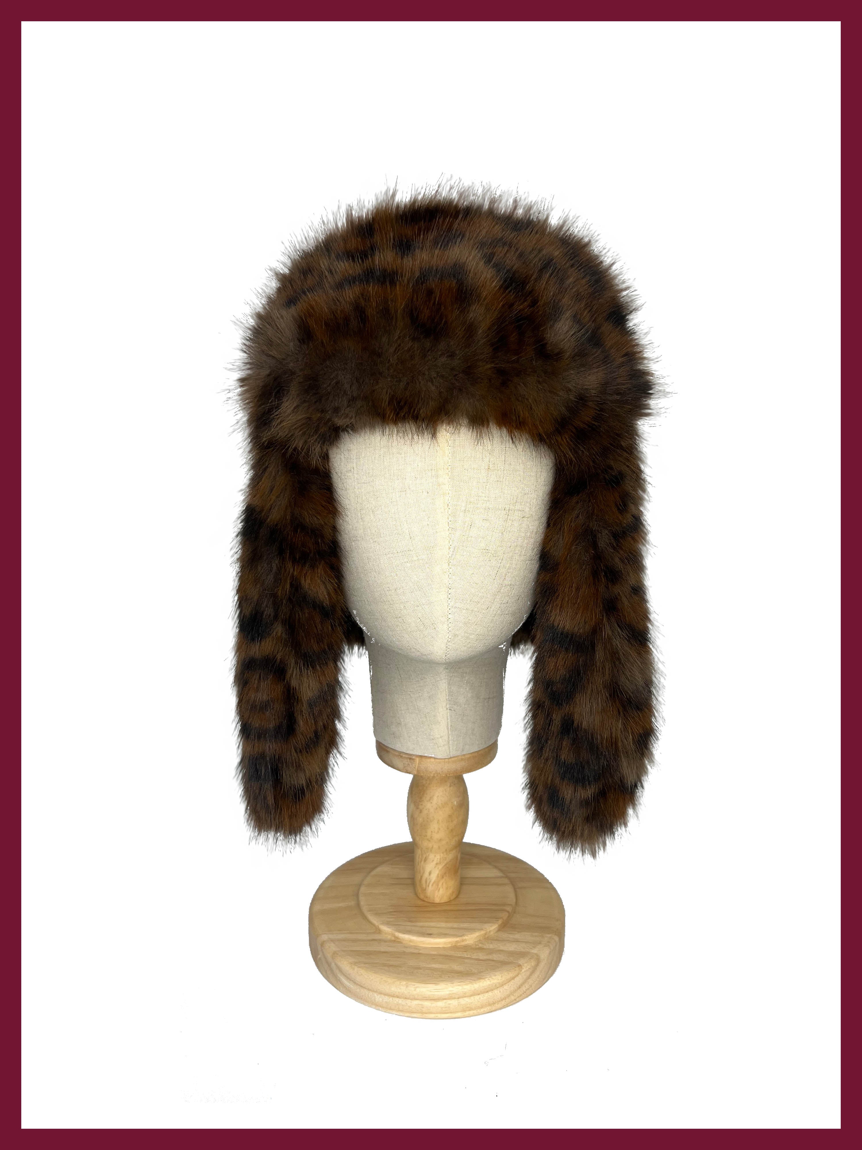 AW25 Billie Faux Fur Trapper-Chocolate Leo