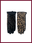 Brooke Leopard Gloves