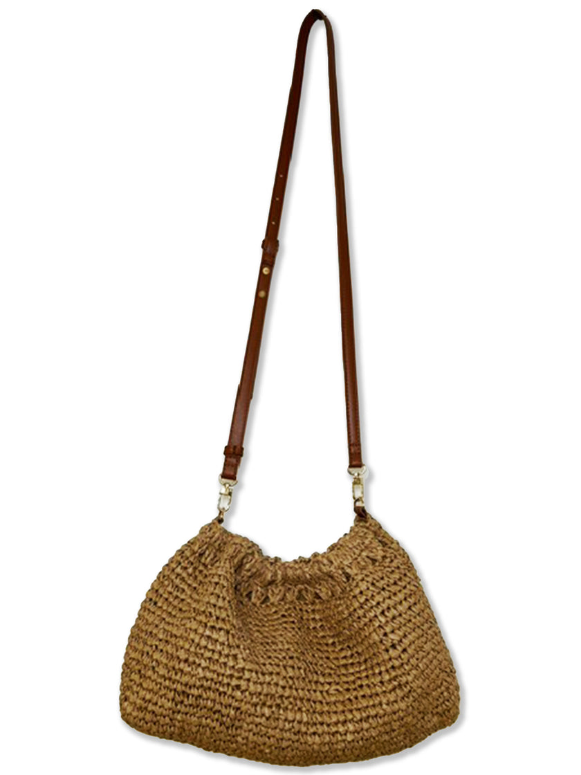 Yasmina Clutch Bag - Natural