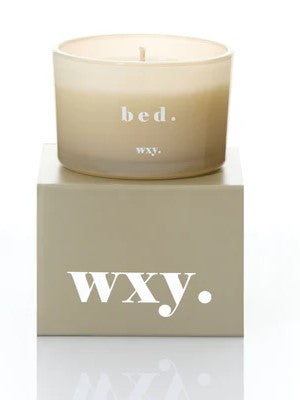 WXY - BED - Warm Musk & Black Vanilla 3/oz Candle