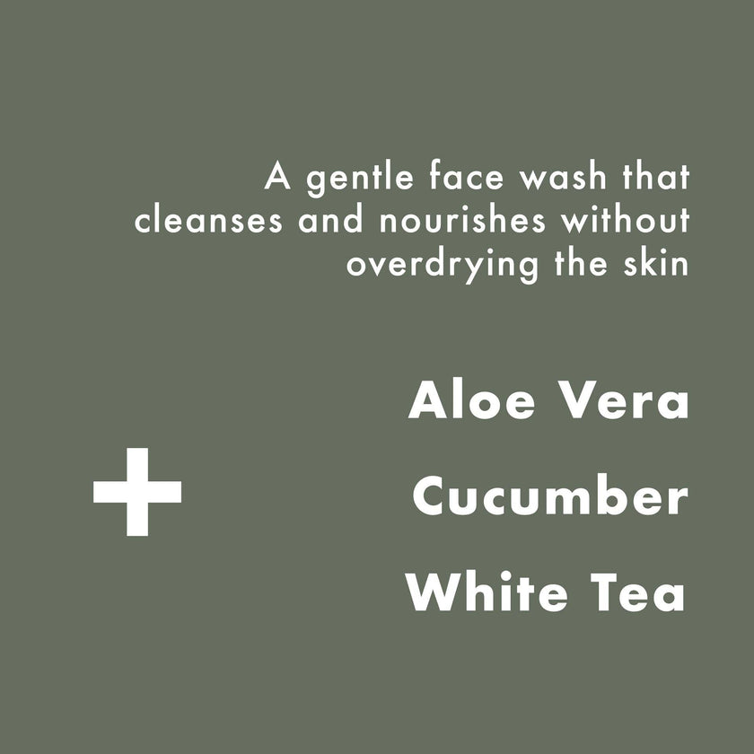 Sensitive Face Wash 125ml, Mens Cleanser, Facewash for Men