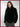 Beatrix Faux Fur Bomber In Black