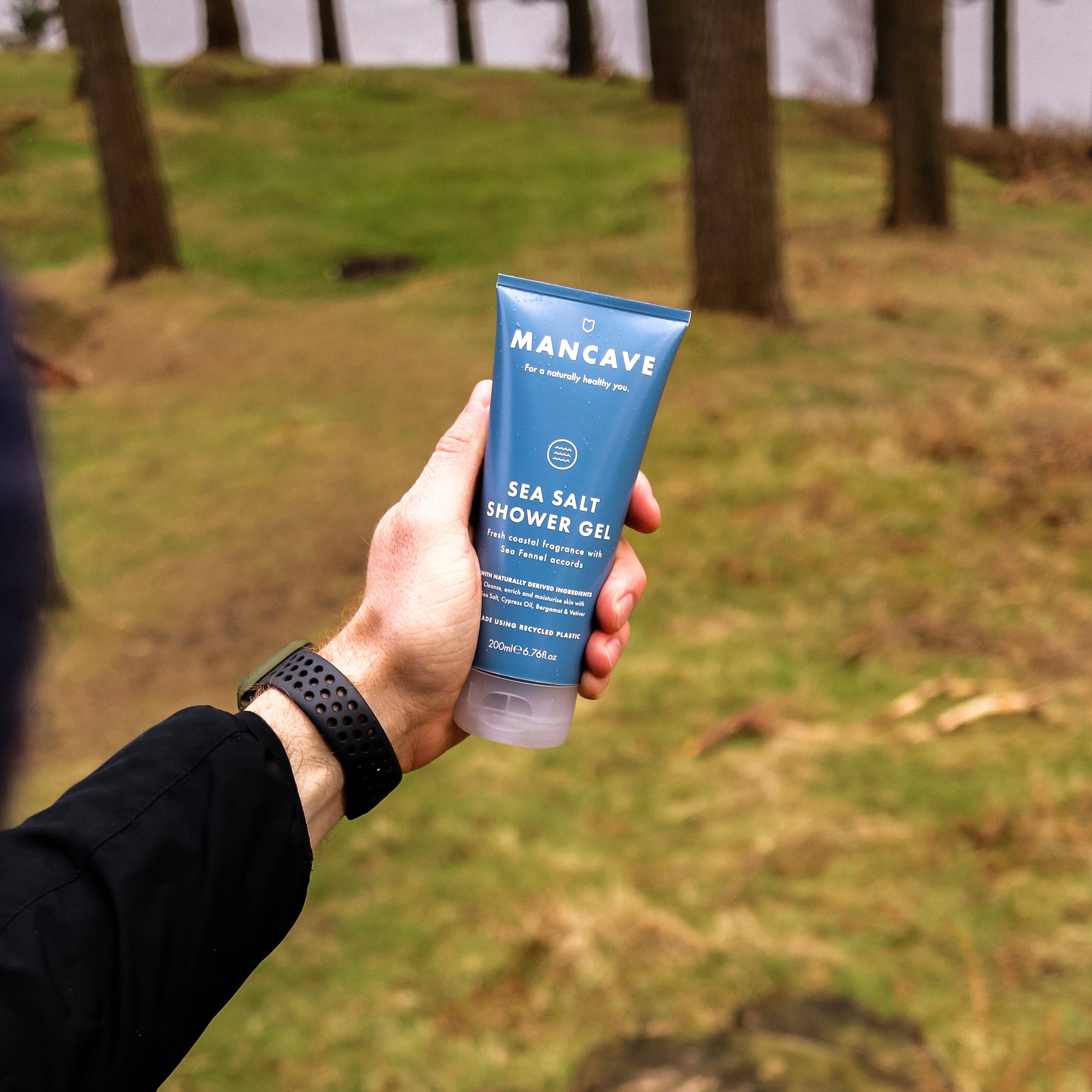 Sea Salt Shower Gel 200ml, Mens Shower Gel, Fathers Day Gift