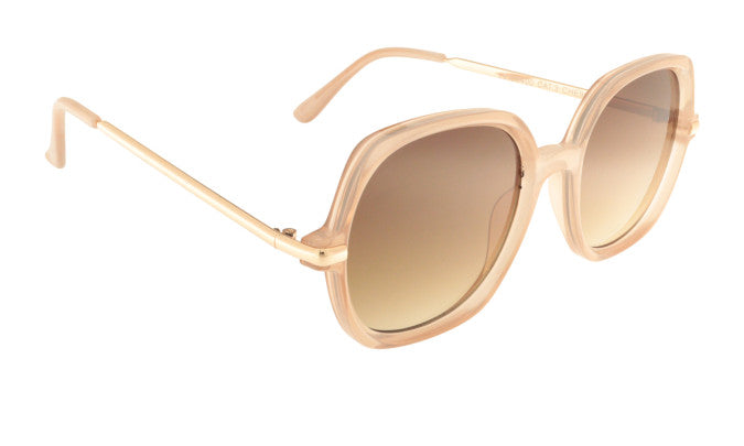 Cher Oversize Square Sunglasses In Pink