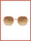 Cher Oversize Square Sunglasses In Pink