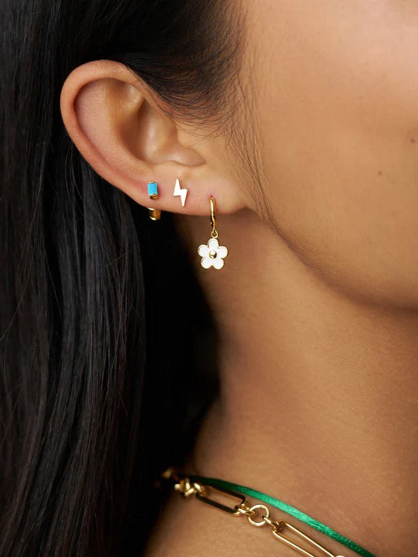 Orelia Eclectic Mixed Enamel Earring Pack