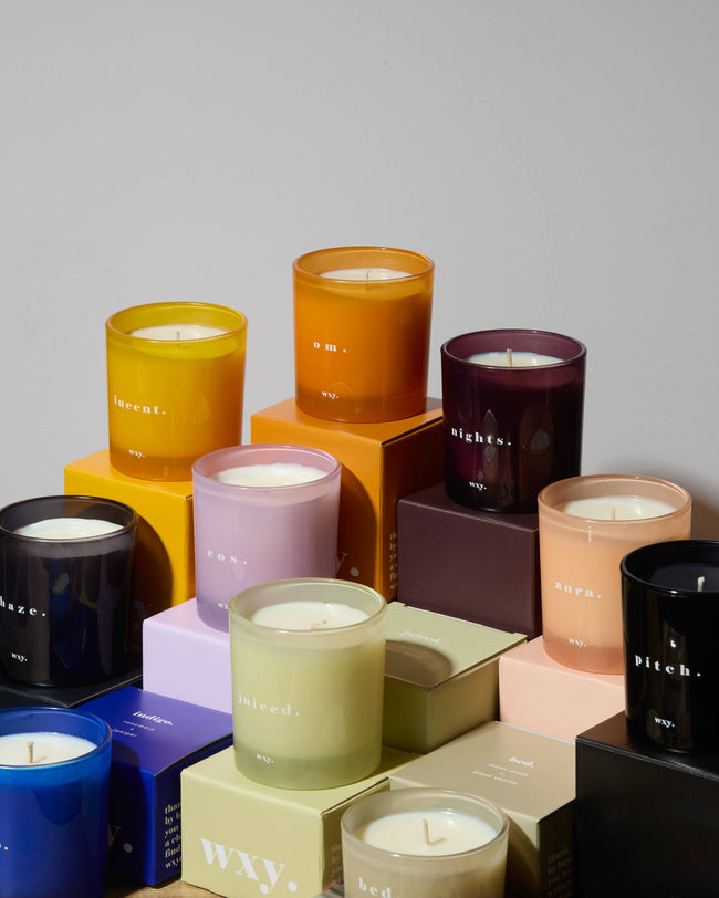 Pitch 3oz Candle- Blood Orange + Santal Embers