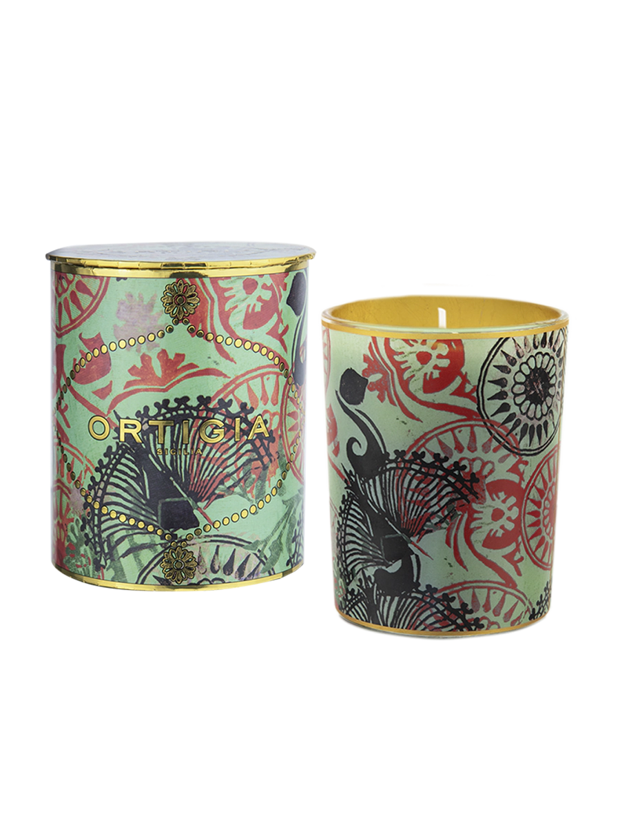 FICCO D'INDIA DECORATED CANDLE