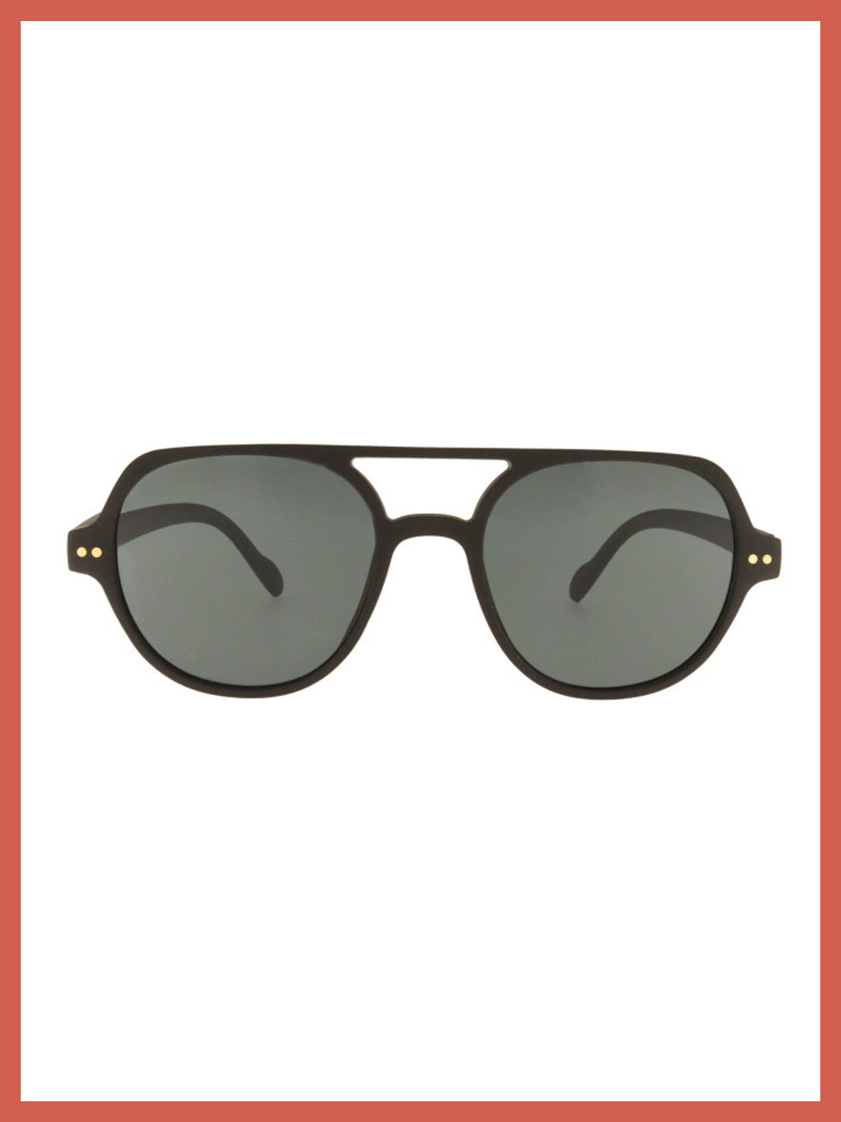 Freddie Aviator Sunglasses In Black