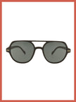 Freddie Aviator Sunglasses In Black