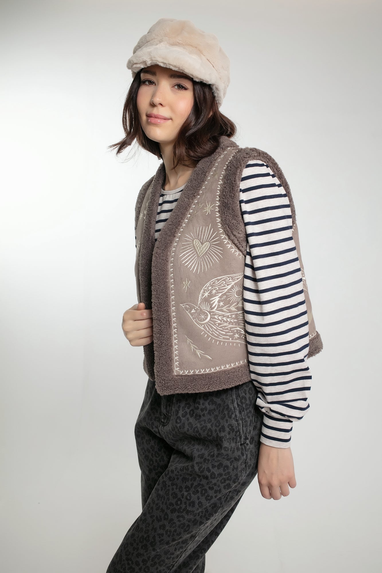 Apollo Fur Cap - Mink