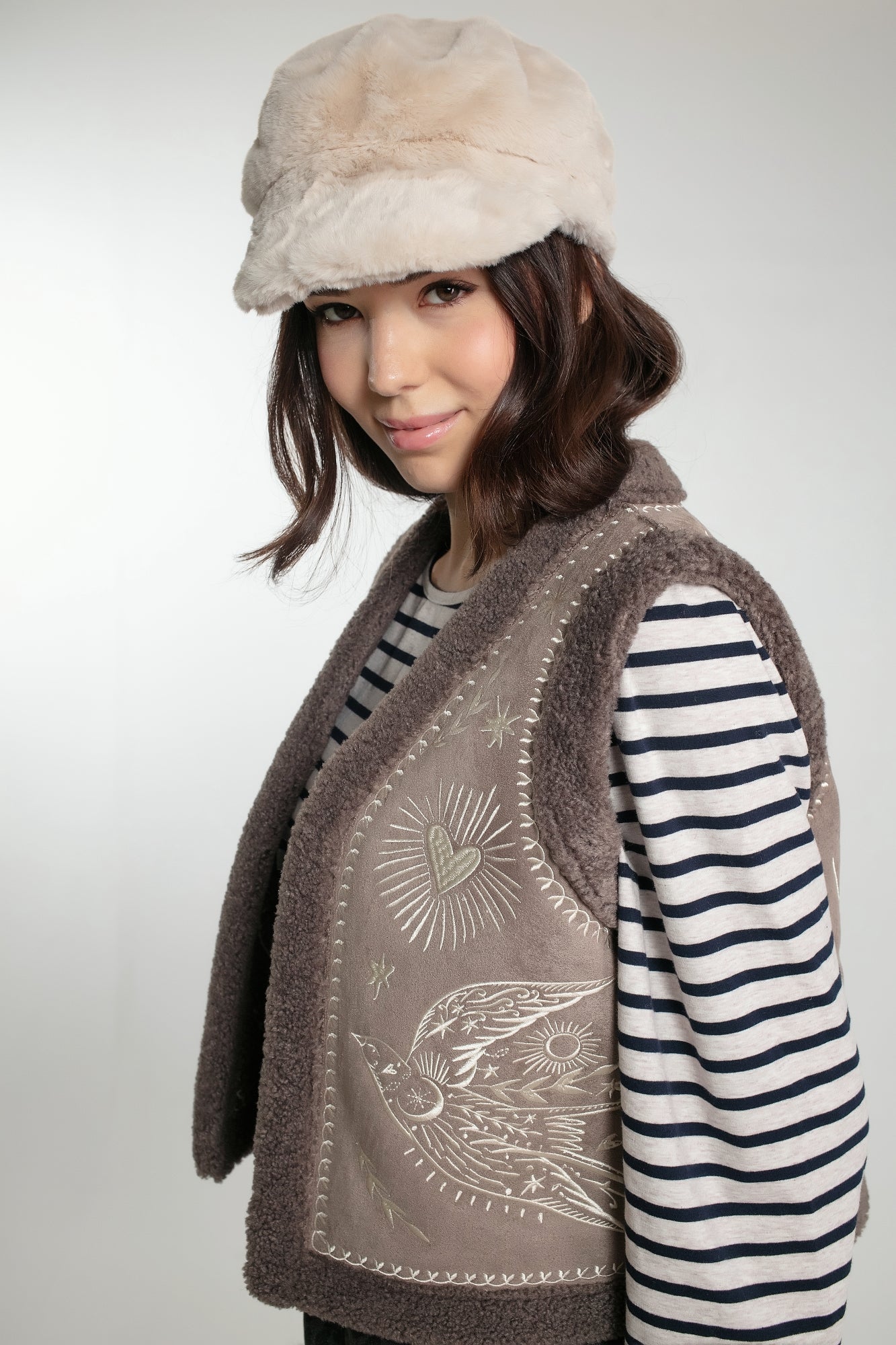 Apollo Fur Cap - Mink