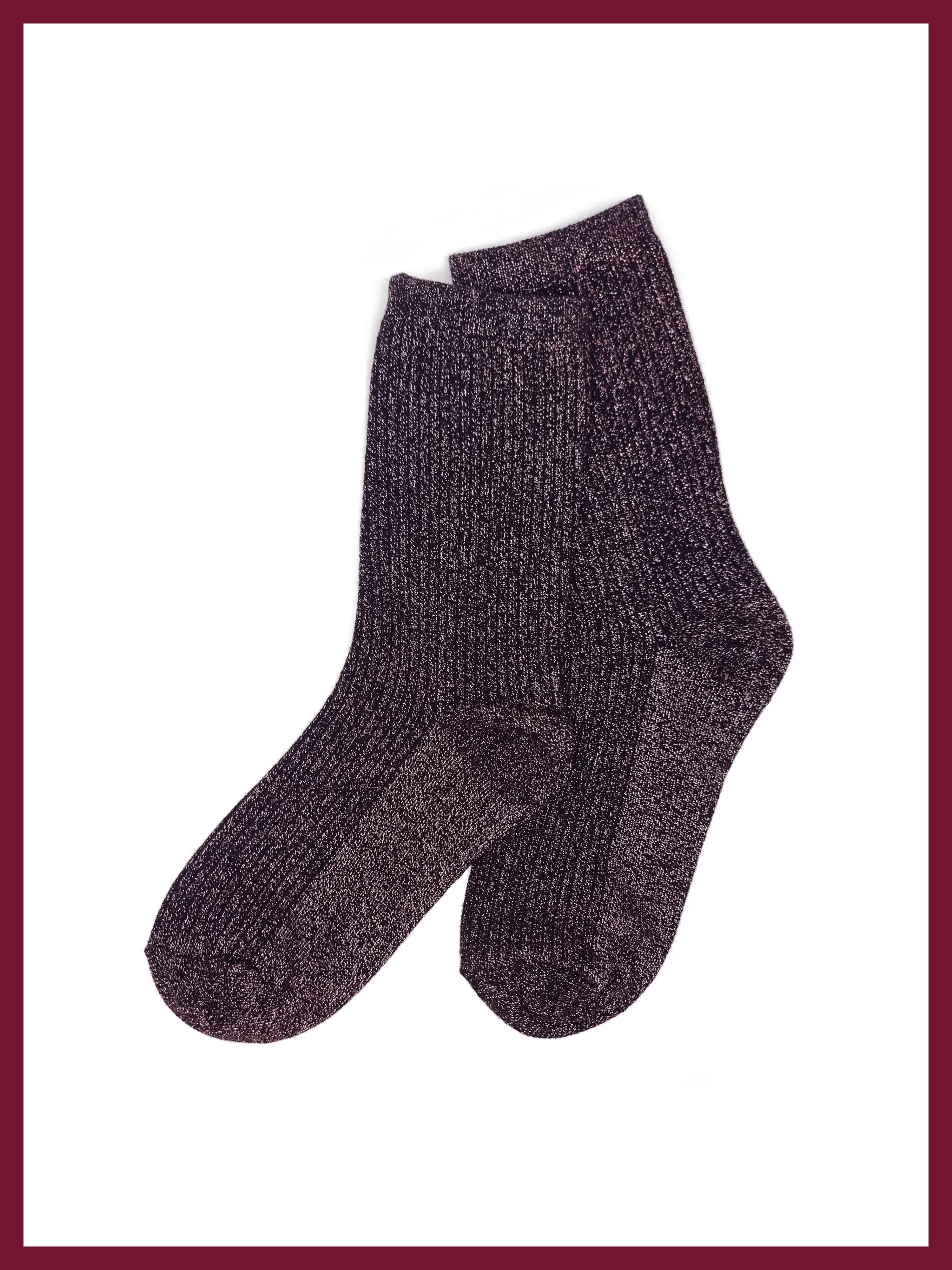 Glitterati Sock in Pink