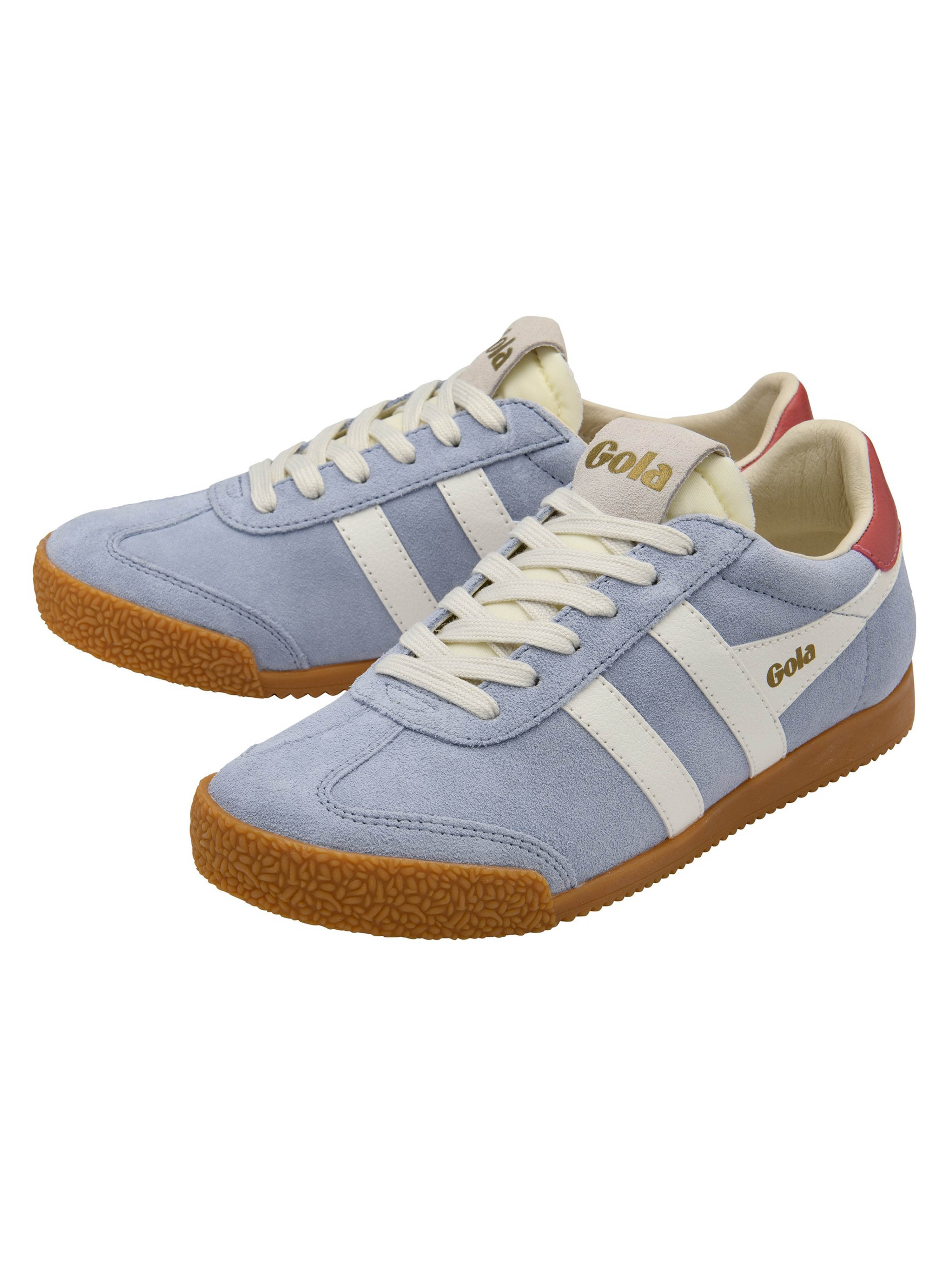 Gola Womens Elan Trainer-Air/Off White/Coral