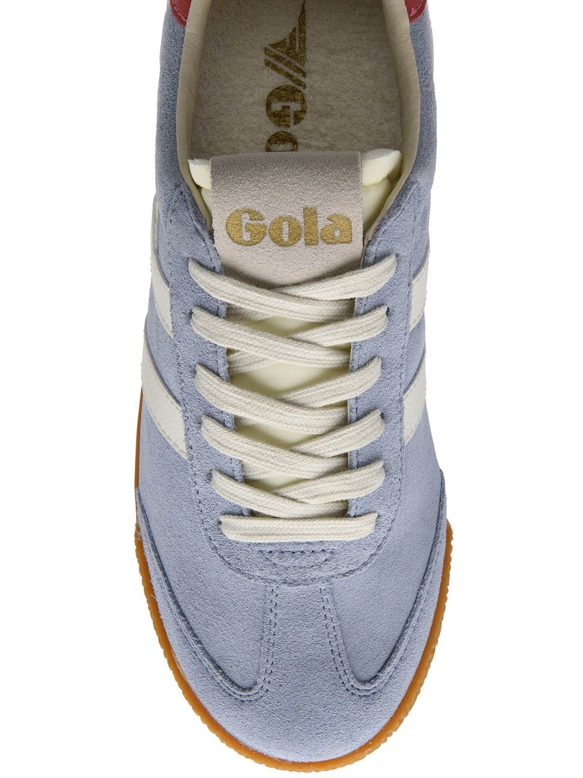 Gola Womens Elan Trainer-Air/Off White/Coral