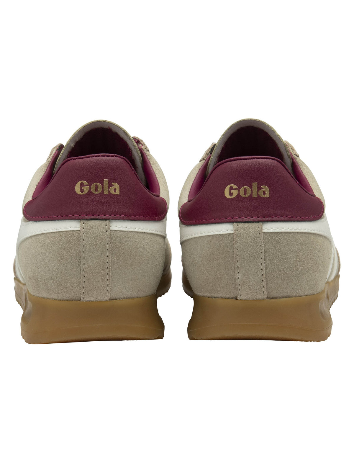 Gola Womens Torpedo Trainer-Bone/Off White/Cerise