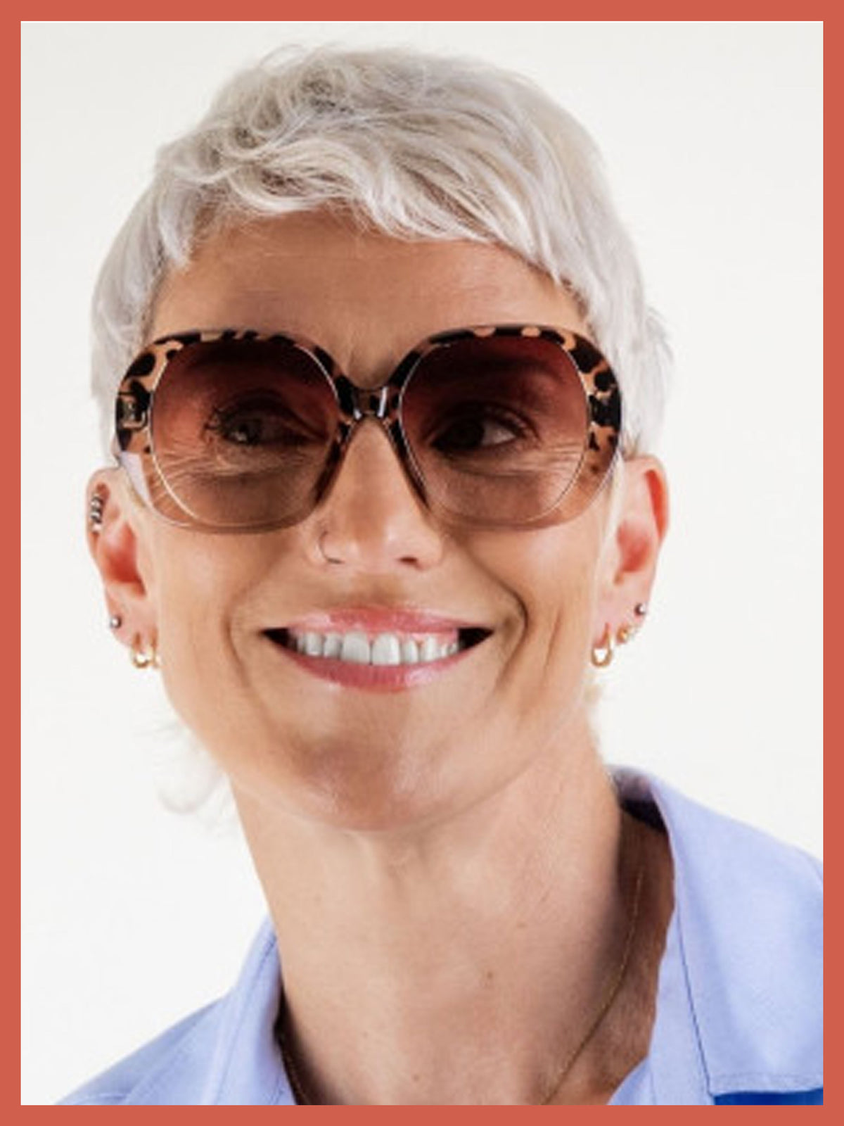 Goldie Sunglasses In Topaz