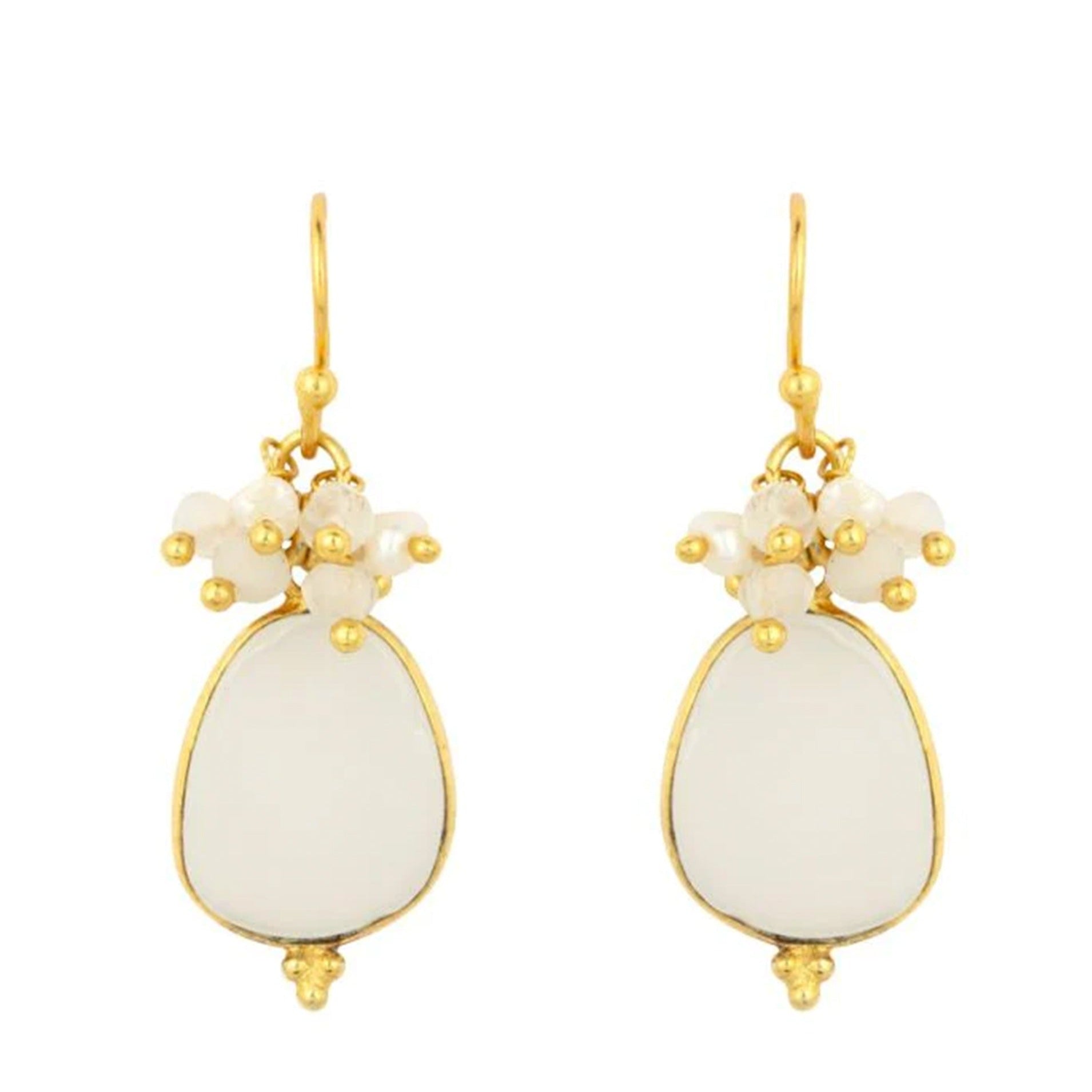 Willow Earrings - White