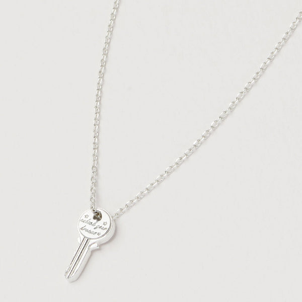 Key Message Pendant - Silver