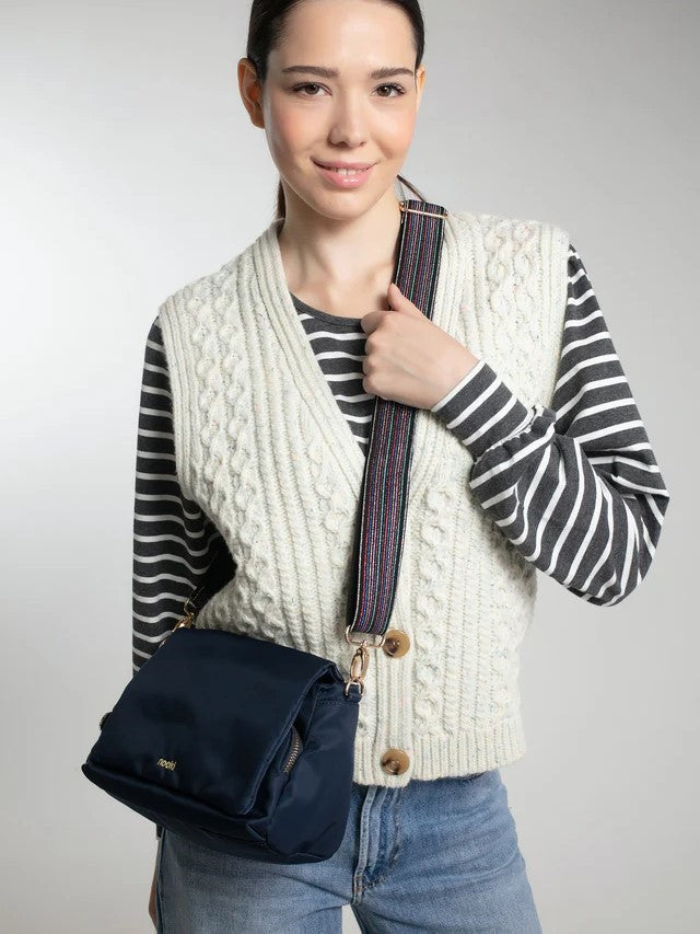 LEYTON NEW CROSS BODY BAG IN NAVY