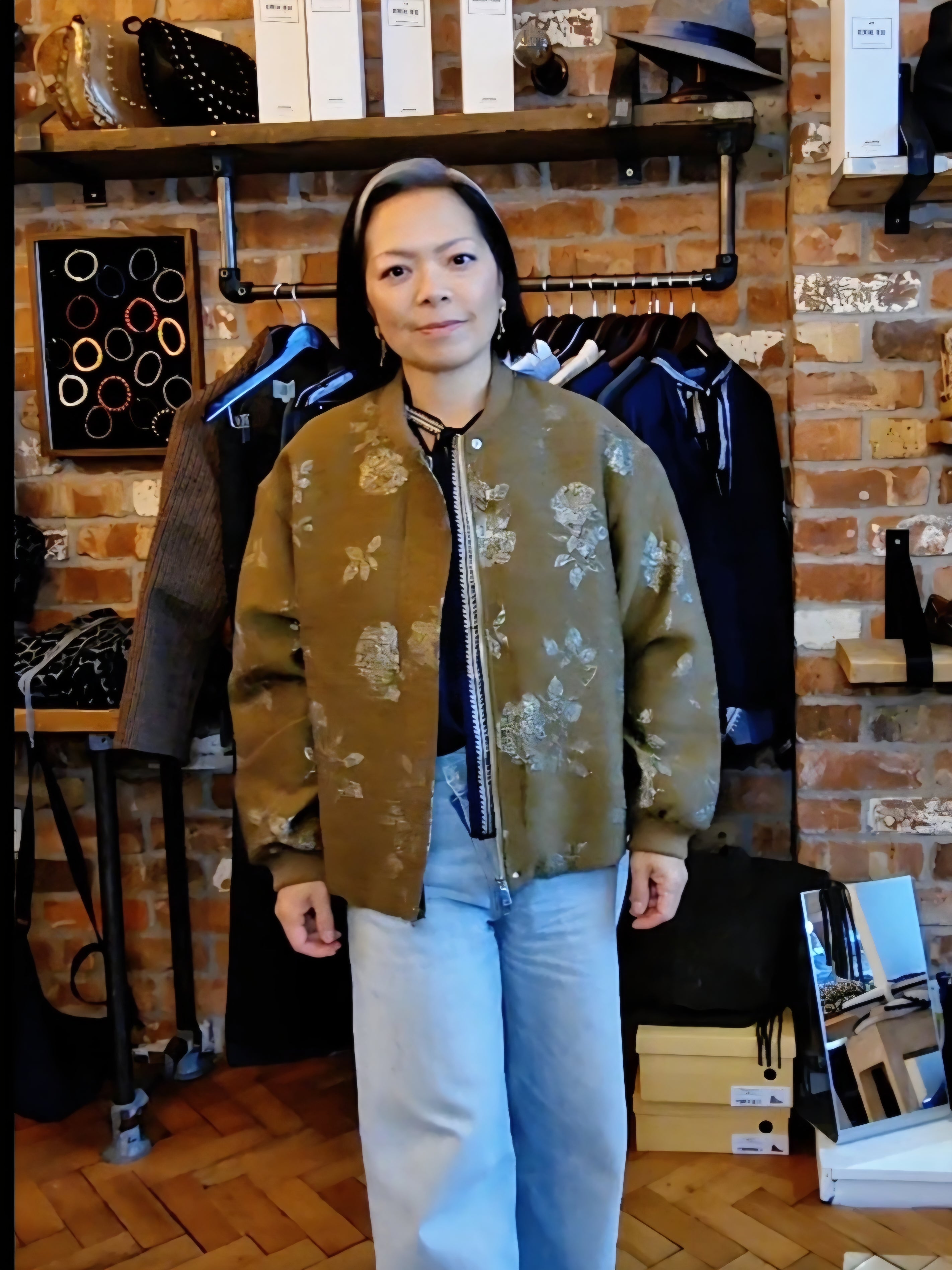 Patrice Bomber Jacket - Marron Glace