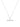 Chunky T-Bar Mid Length Necklace-SILVER