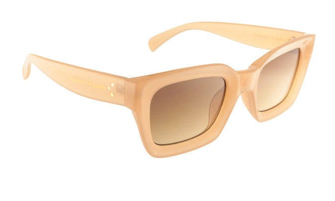 Rosie Vintage Rectangular Sunglasses In Pink