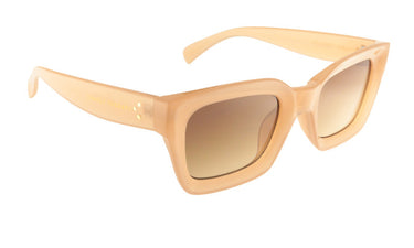 Rosie Vintage Rectangular Sunglasses In Pink