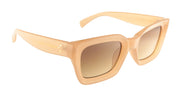 Rosie Vintage Rectangular Sunglasses In Pink