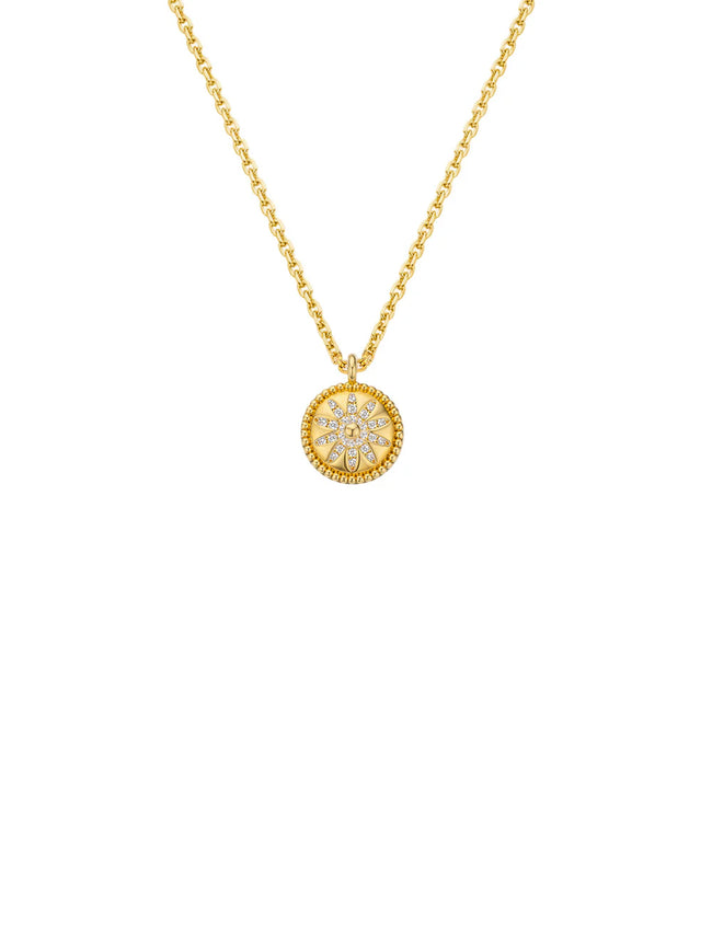 Mya-Bay Gold Flower Necklaces