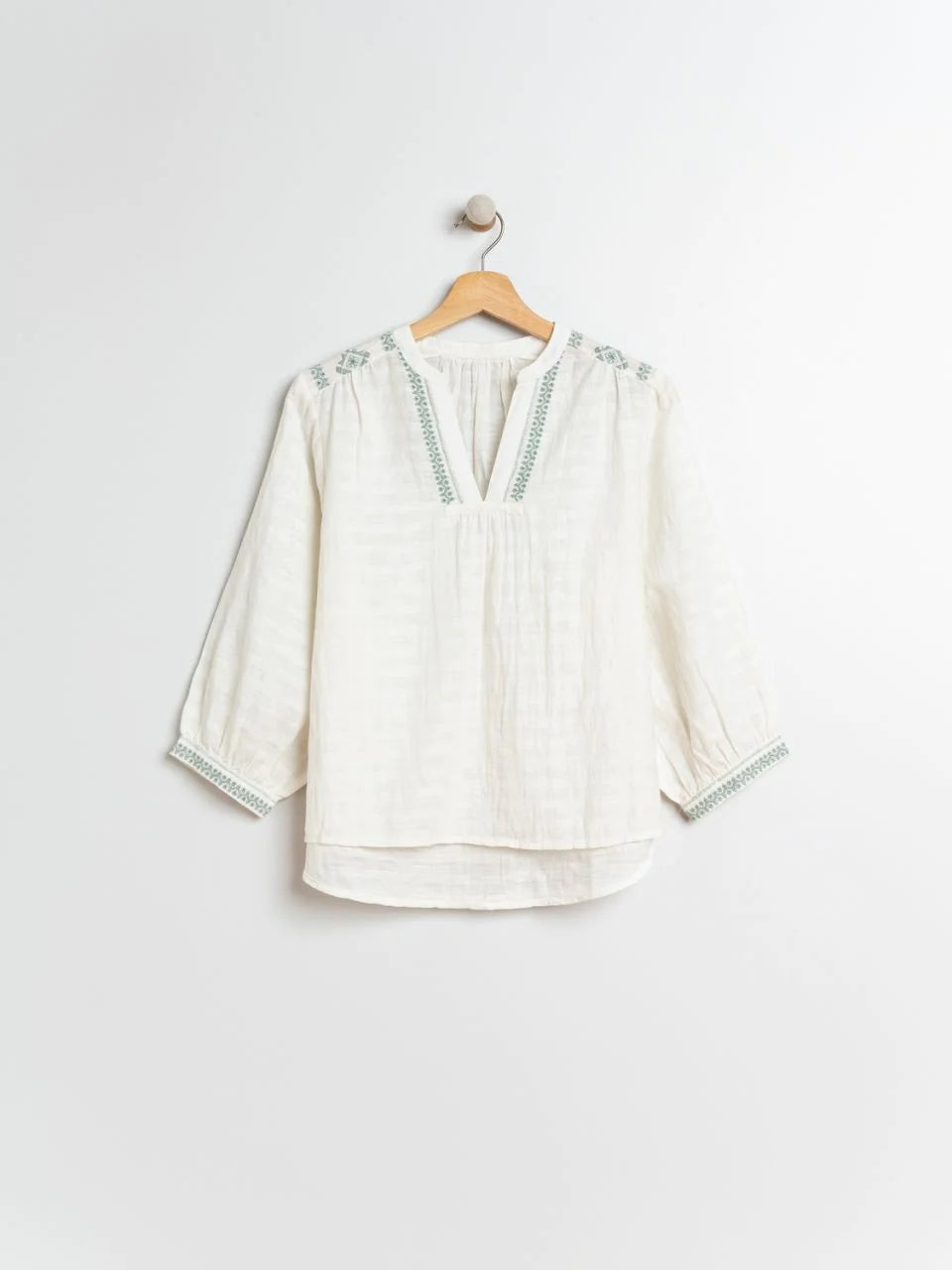 CRUDO EMBROIDERED BLOUSE