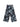 CAMO FAUX FUR SCARF-BLUE