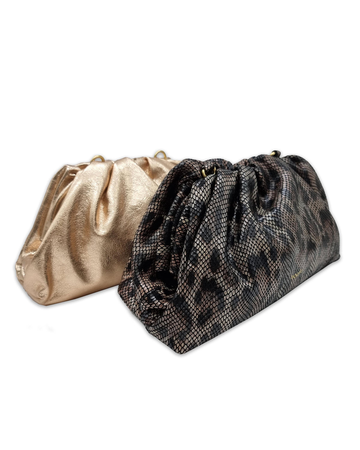 LUCINDA CLUTCH BAG-SNAKE
