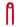 PASHA FAUX FUR SCARF-RED
