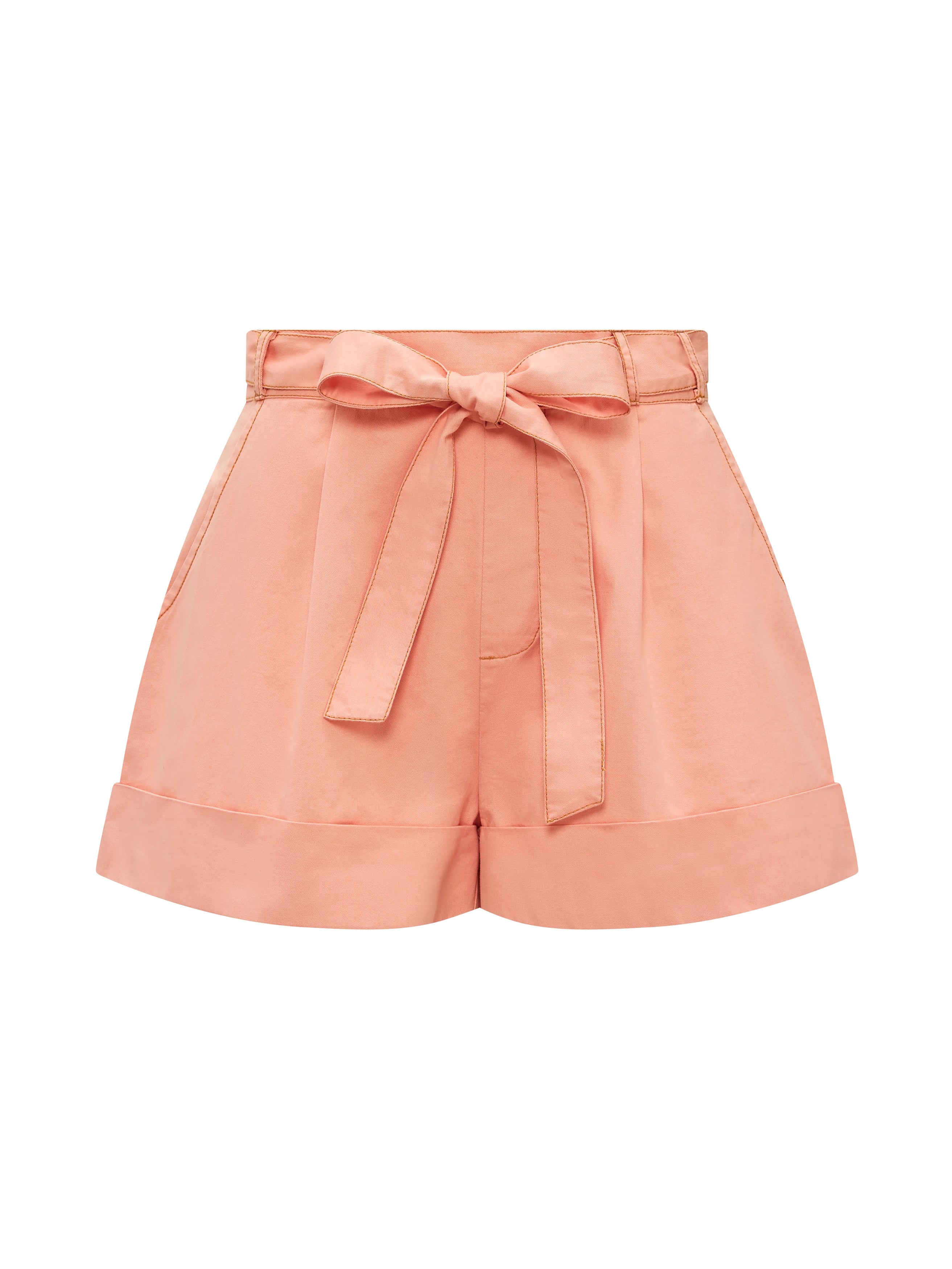 LOUISA SHORTS  - PEACH