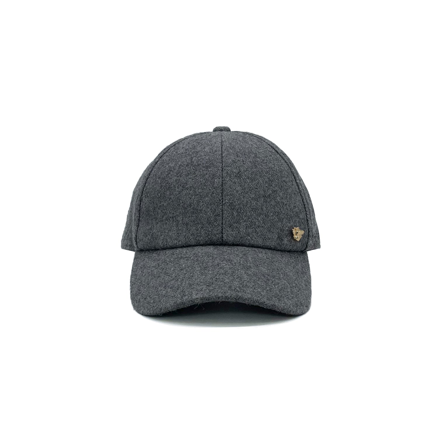 Nina Wool Baseball Cap - Grey