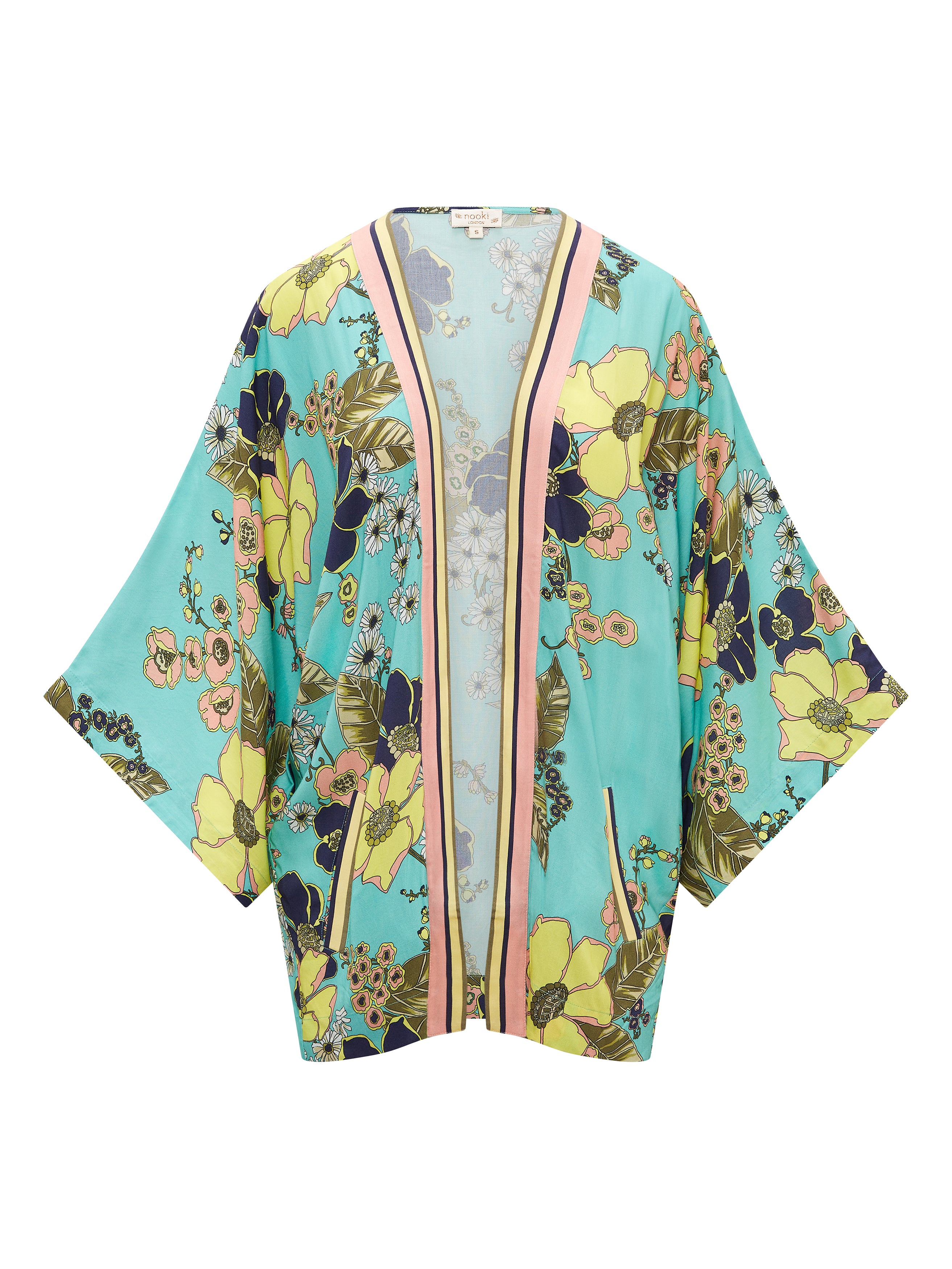 RETRO BLOOM KIMONO